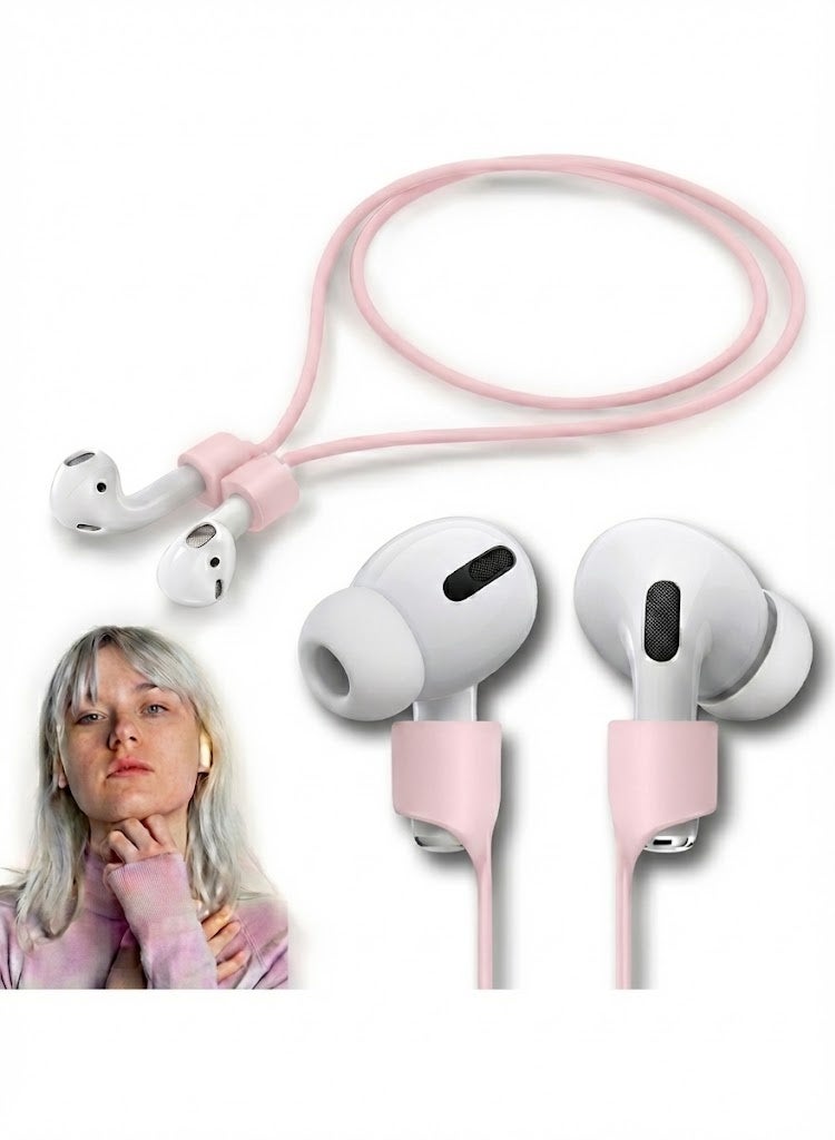 Colorful Silicone Wireless Earphone Neck Strap Anti Drop Headphone Cord Anti Lost String Rope for Wireless Earphone - Image 1